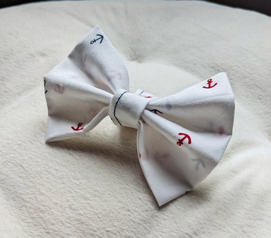 Anchor Bow White