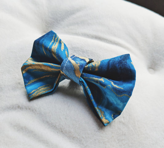 Blue Shimmer Bow